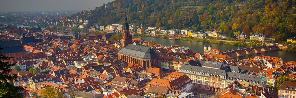 Altstadt vom Schloss aus