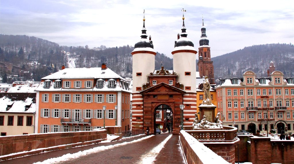 Alte Brücke Winter